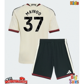 Manchester United Kobbie Mainoo #37 Replica Third Stadium Kit for Kids 2026-27 Short Sleeve (+ pants)